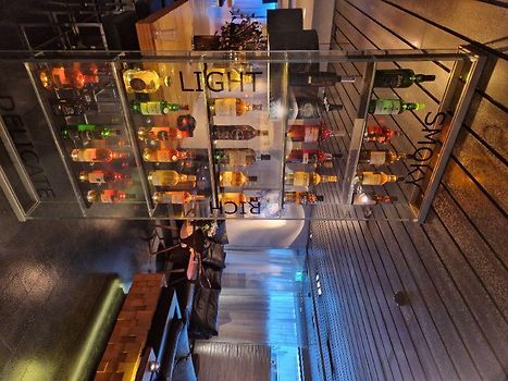 Impressive whisky collection 